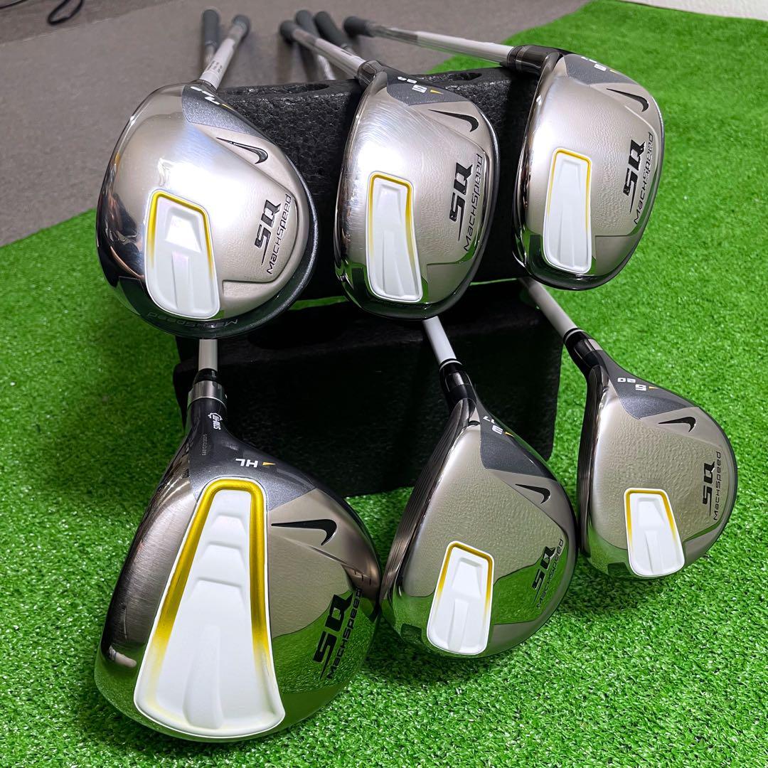 ナイキ SQ MachSpeed メンズクラブ アイアンセット 右利き 8本