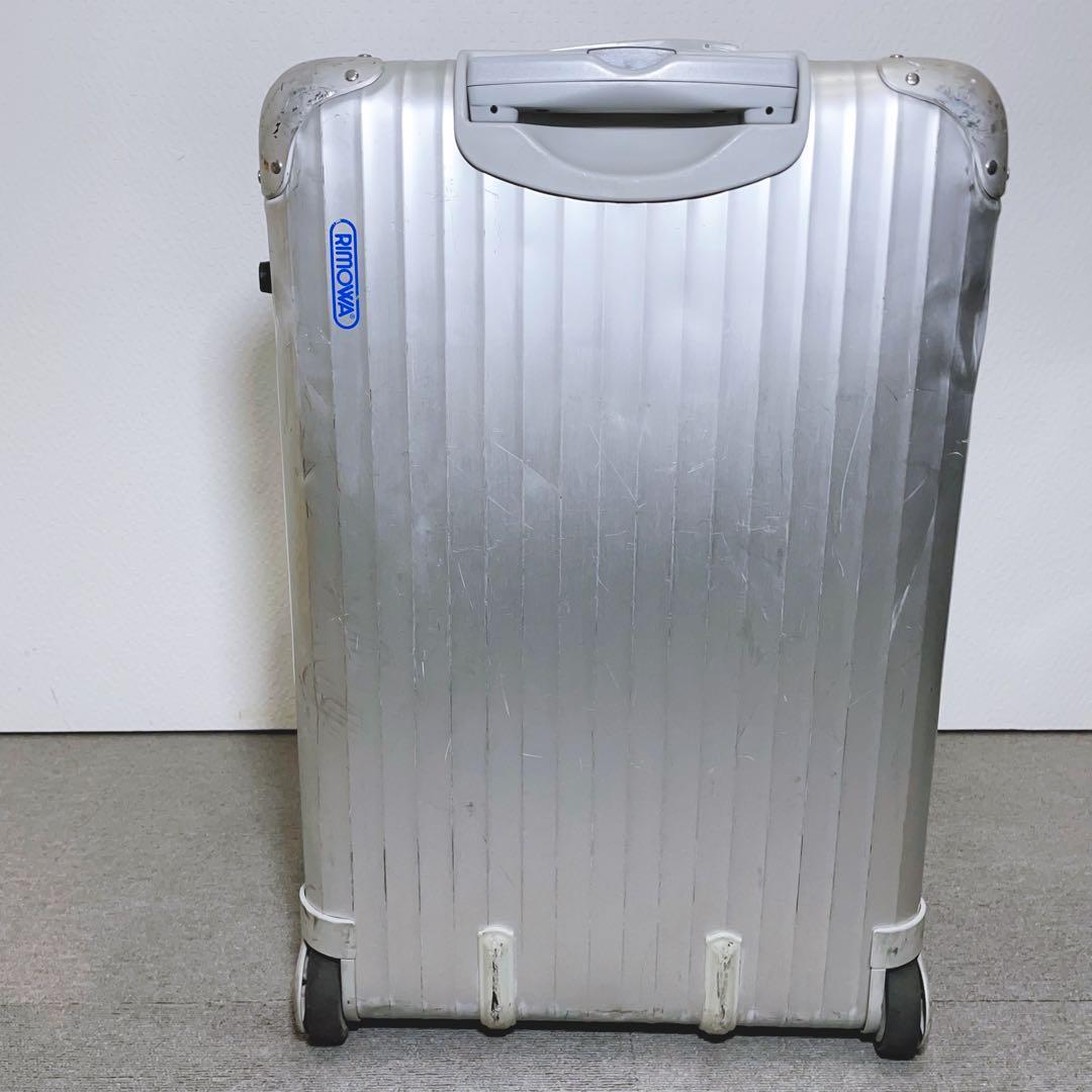 RIMOWA リモワ トパーズ スーツケース 青ロゴ アルミ 2輪 63L RIMOWA リモワ トパーズ スーツケース 青ロゴ アルミ 2輪 63L