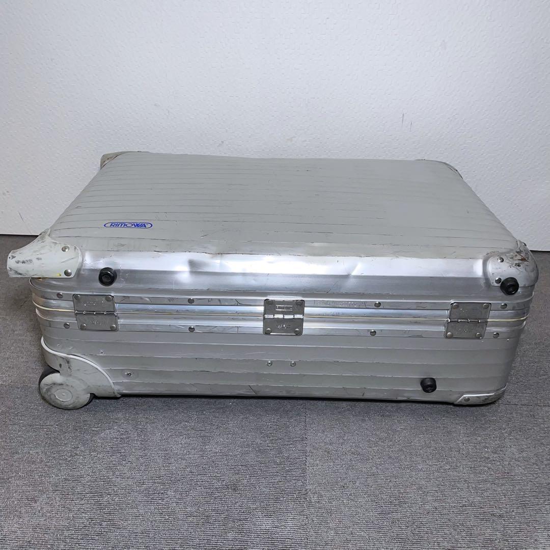 RIMOWA リモワ トパーズ スーツケース 青ロゴ アルミ 2輪 63L RIMOWA リモワ トパーズ スーツケース 青ロゴ アルミ 2輪 63L
