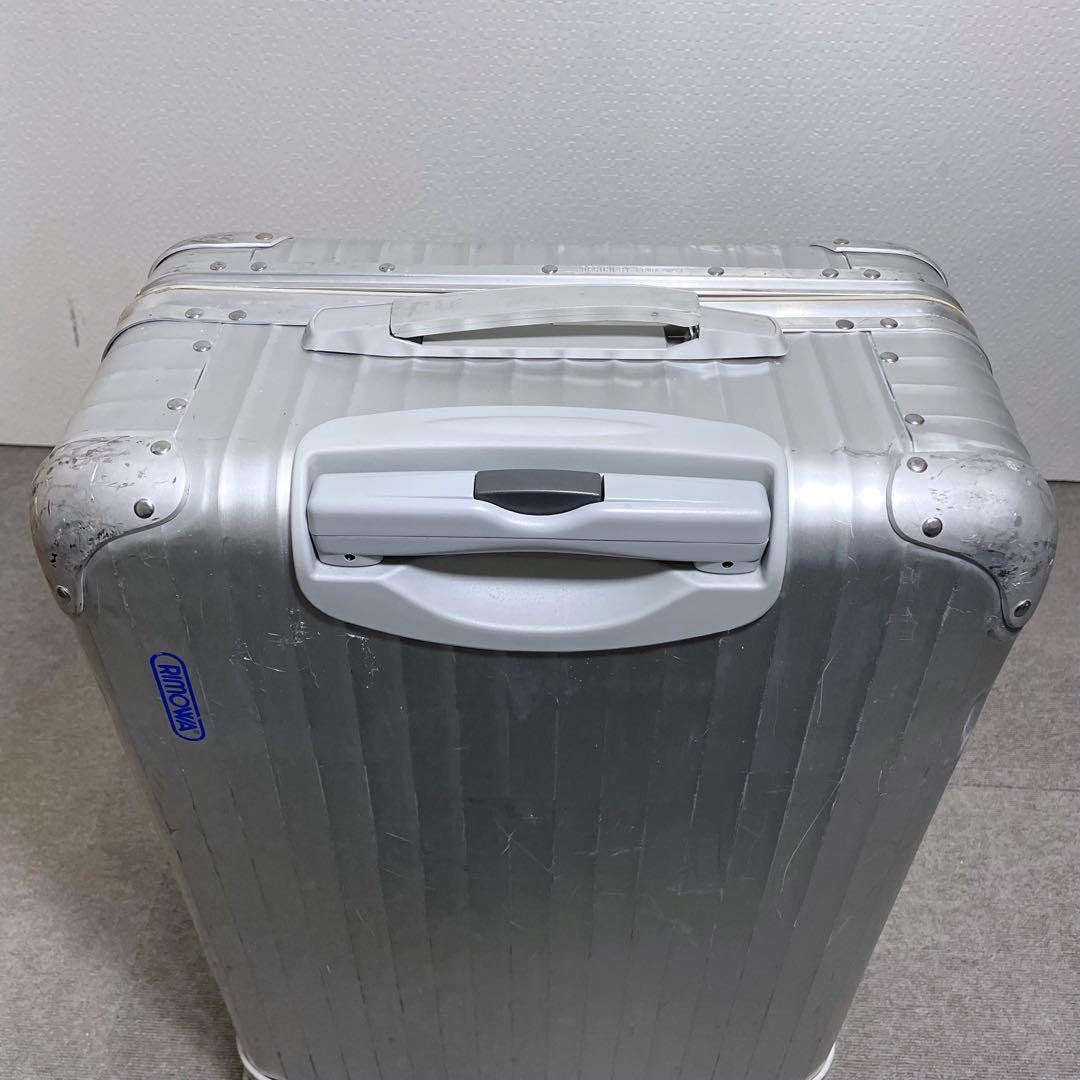 RIMOWA リモワ トパーズ スーツケース 青ロゴ アルミ 2輪 63L RIMOWA リモワ トパーズ スーツケース 青ロゴ アルミ 2輪 63L