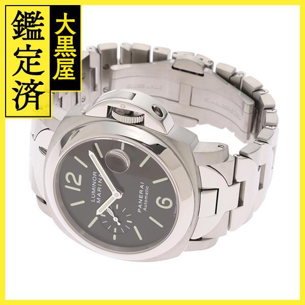 PANERAI　パネライ　時(shí)計(jì)　ルミノール マリーナ SS　自動(dòng)巻き　PAM00220　ブラック文字盤(pán)　メンズ【431】2147200525532