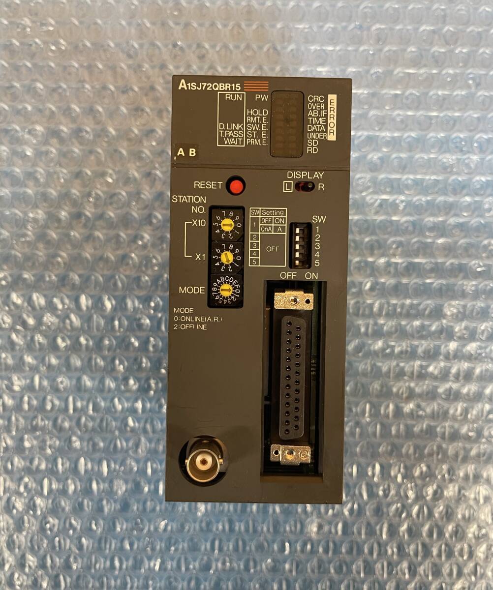 [CK24761] MITSUBISHI 三菱電機 A1SJ72QBR15 シーケンサ 動作保証