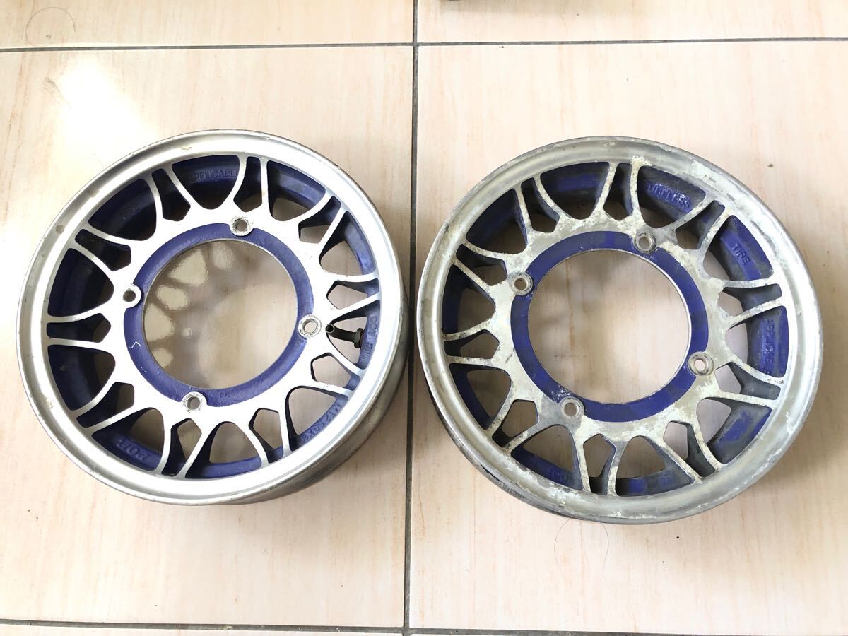 クレタク スパタク 當(dāng)時物 20スポーク アルミホイールJOG DIO AF09 ジョグ ディオZX パッソル 2JA ペリカン タクト JOG 中古品