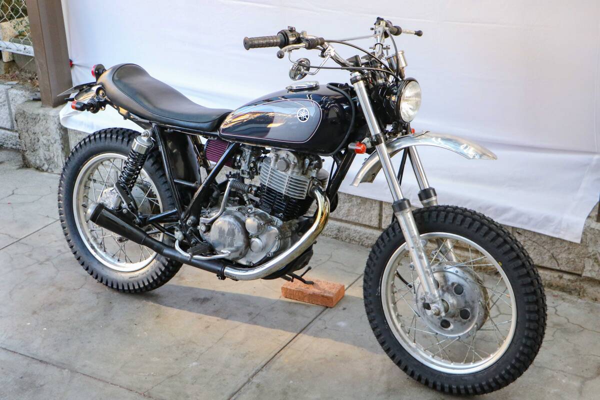 ヤマハ SR400 VMX 車検2年 千葉市 実働 1JR 試走動画 現車確認 全国発送 検 SR500 DT MT エルシノア ビンテージ モトクロス XT500