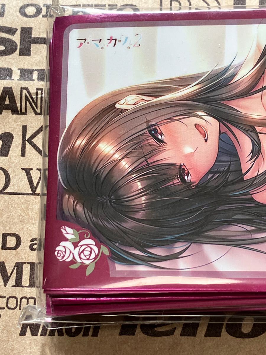 ピロ水 アマカノ「アマカノ2」黒姫結灯 TCGスリーブ60枚 「ねく ピロ水 アマカノ「アマカノ2」黒姫結灯 TCGスリーブ60枚 「ねく