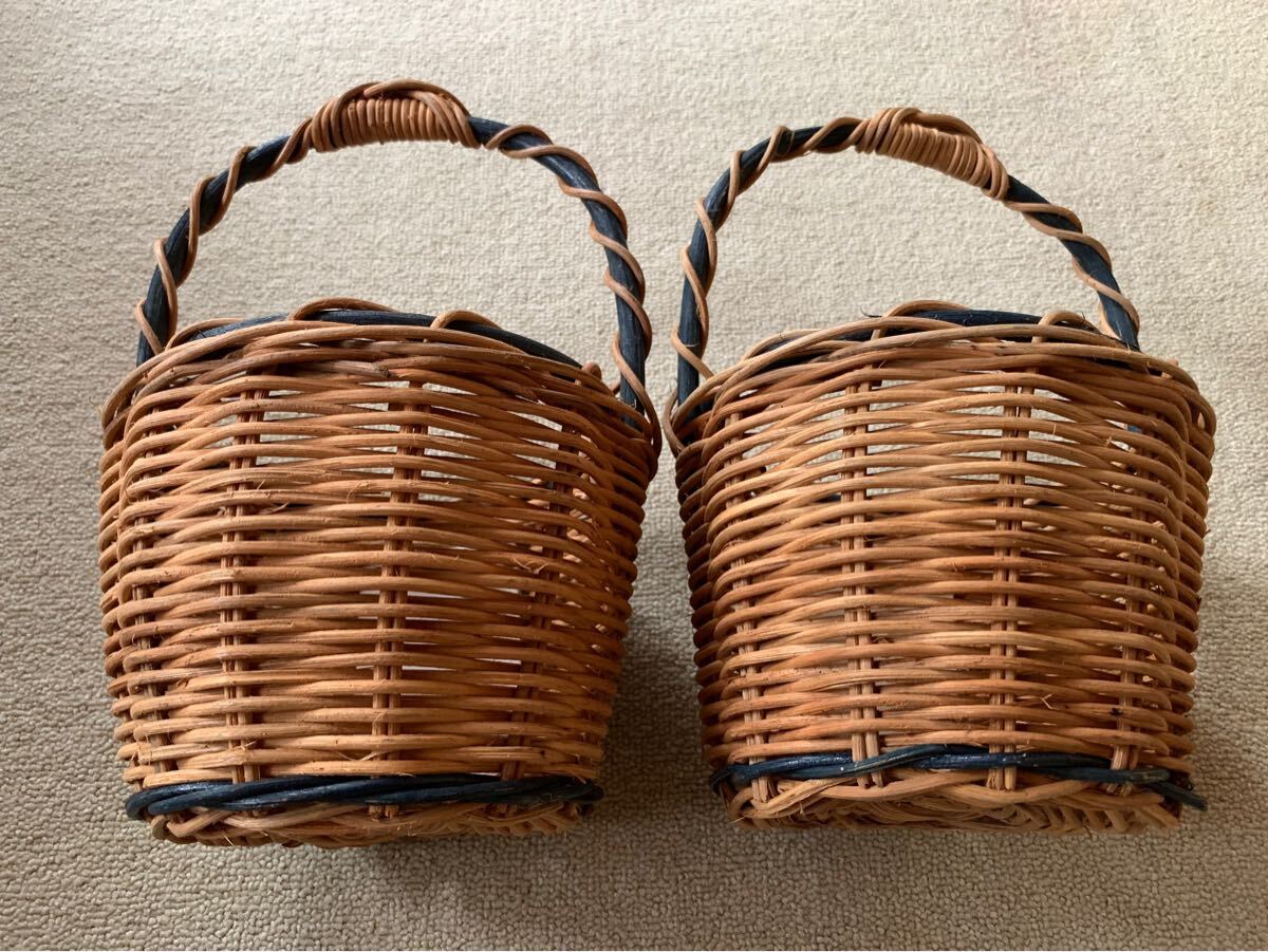  не использовался ротанг. корзина 2. Рождество 