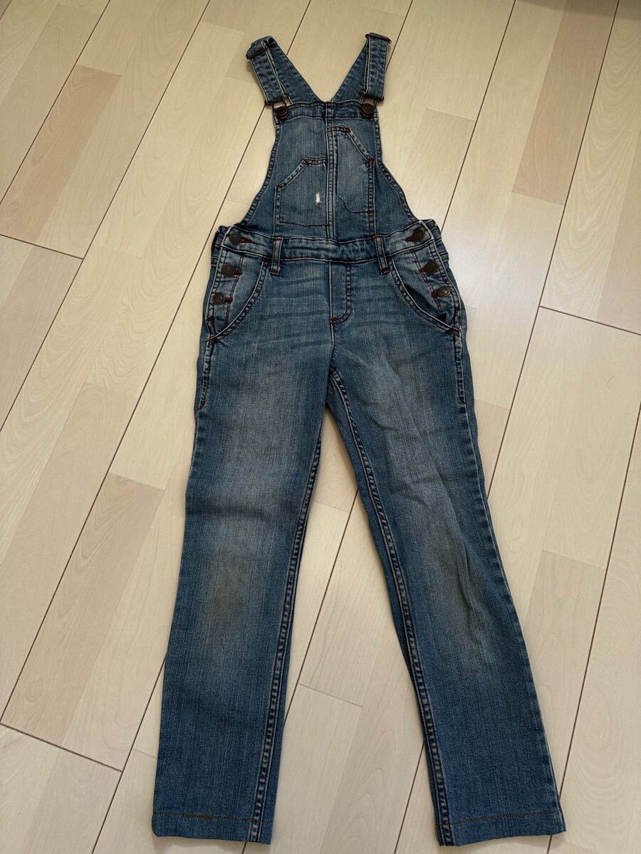 ★送料無料　GAP KIDS　オーバーオール　１３０