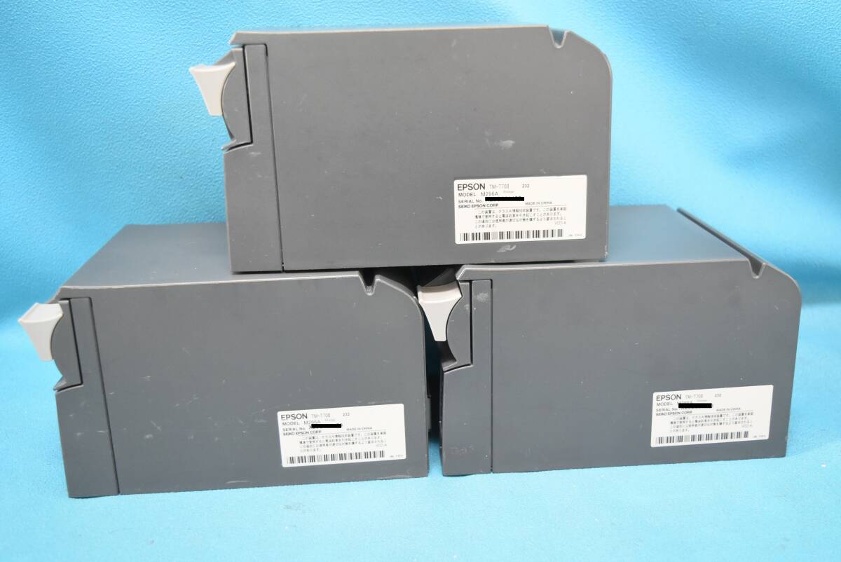 EPSON/ Epson термический re сиденье принтер 3 шт. комплект [M296A/TM-T70Ⅱ 232] *K-797(1108)*