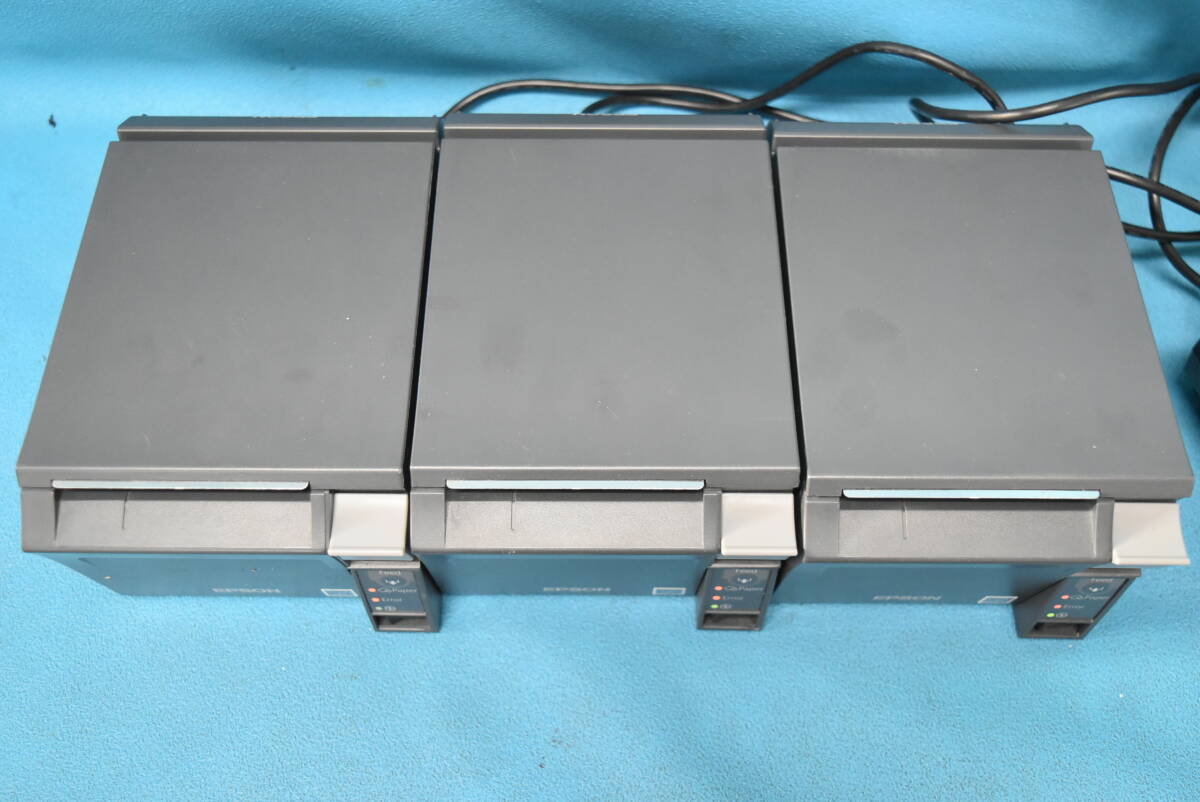 EPSON/ Epson термический re сиденье принтер 3 шт. комплект [M296A/TM-T70Ⅱ 232] *K-797(1108)*