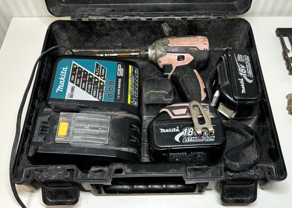 【稼働】マキタ makita インパクトドライバ TD17D 充電式 インパクトドライバー