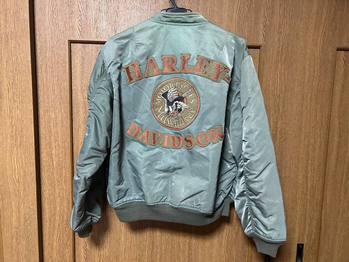 HARLEY DAVIDSON ハーレーダビッドソン MA-1 タイプジャケット HARLEY DAVIDSON ハーレーダビッドソン MA-1 タイプジャケット