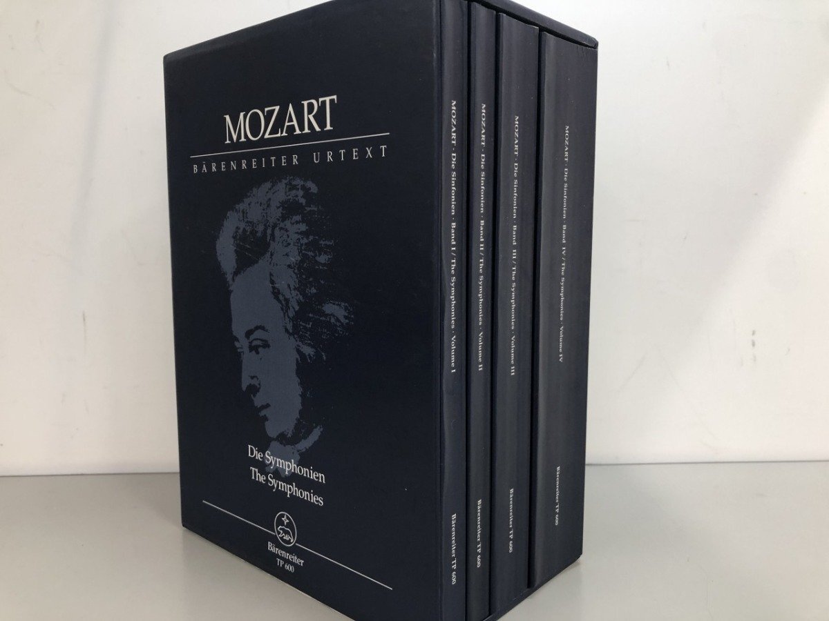 ▽ 【楽譜 4冊揃 urtext barenreiter MOZART モーツァルト ▽ 【楽譜 4冊揃 urtext barenreiter MOZART モーツァルト