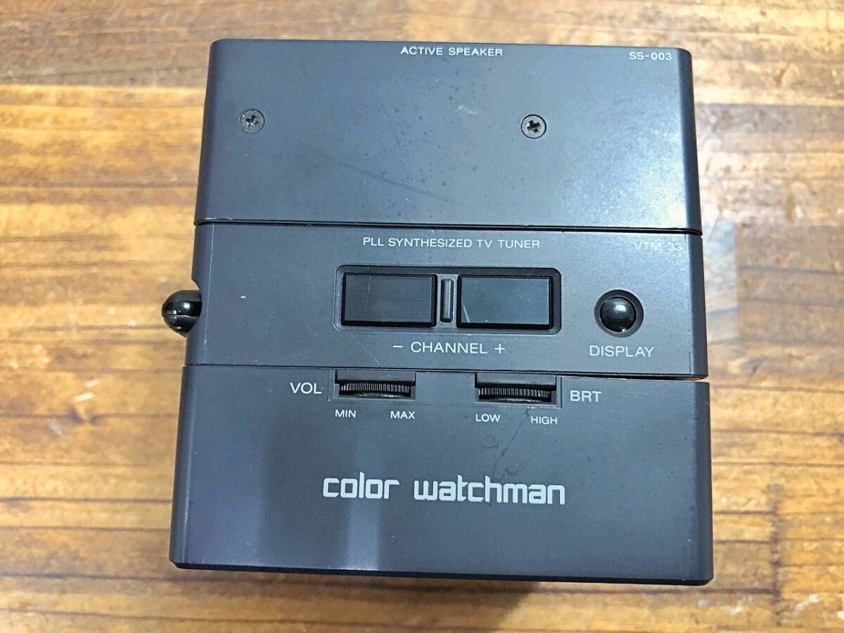 Bibian 比比昂- SONY Watchman 3点セットFDM-330 VTM-33 SS-003 Bibian 比比昂- SONY Watchman 3点セットFDM-330 VTM-33 SS-003