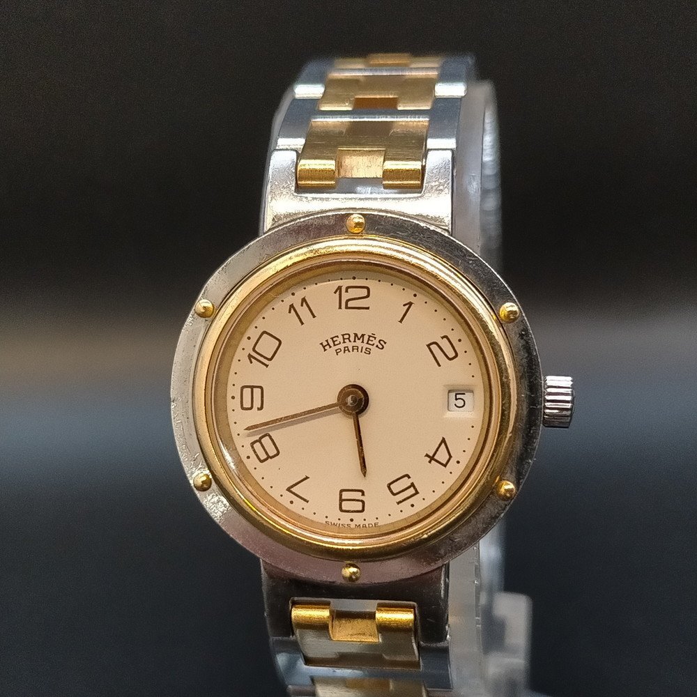 エルメス Hermes 腕時計 動作品 （クリッパー） レディース 4103757