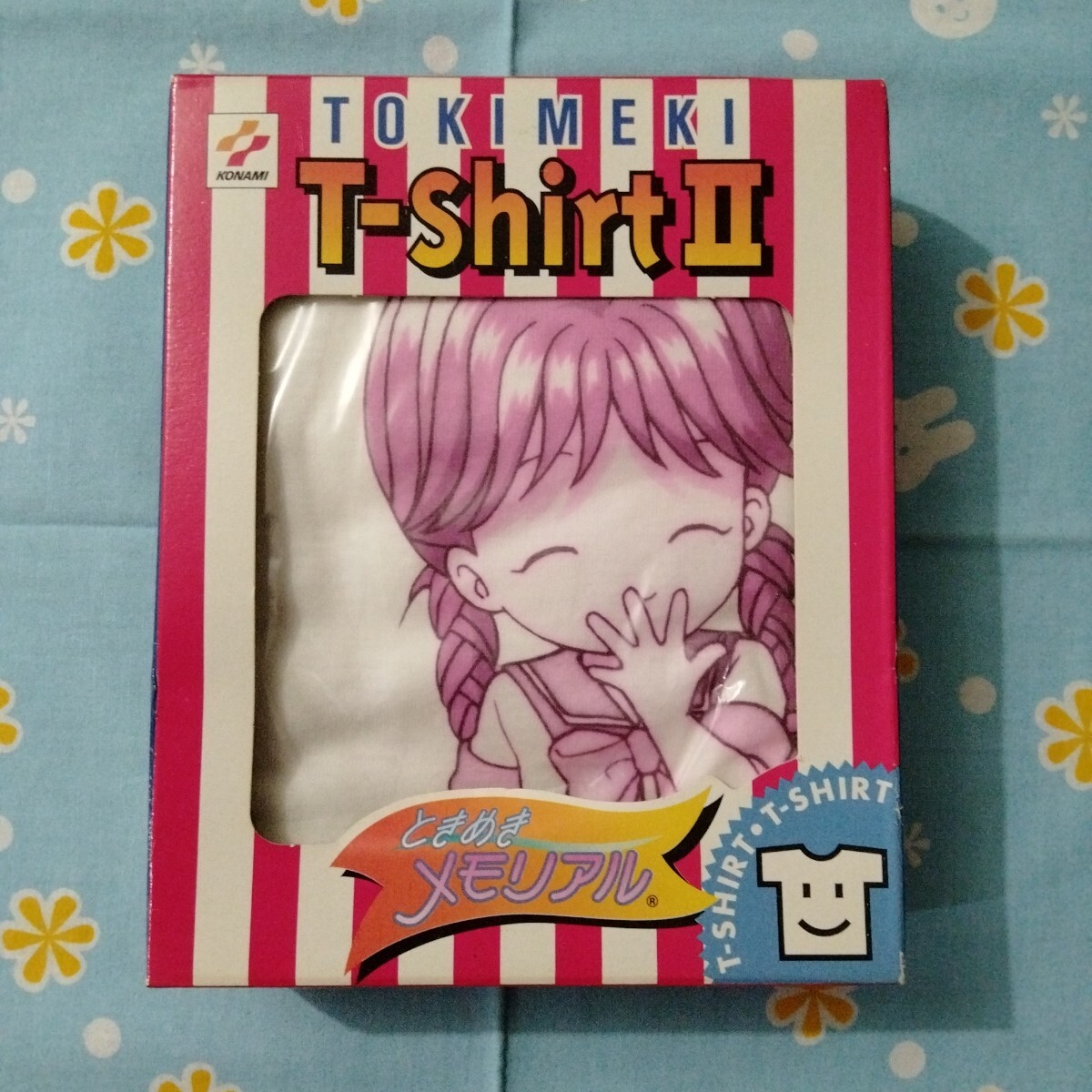 ときめきメモリアル ときメモ ときめきTシャツII 古式ゆかり 未開封新品 箱傷みあり プライズ 非売品 ゆうパケットギリギリで緩沖材なし