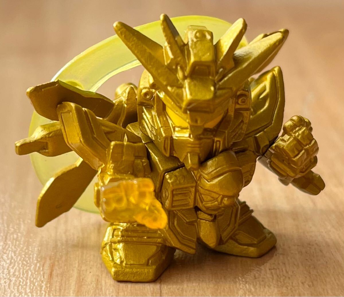 ◇SDガンダム フルカラー 機動武闘伝Gガンダム ゴッドガンダム ハイパーモード 中古 フィギュア バンダイ ガシャポン 限定 非売 金色 レア