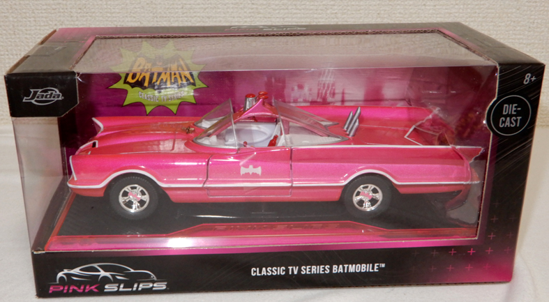 PINKSLIPS Jada Toys розовый цвет. bat Mobil нераспечатанный jada игрушки ( Batman Don *ki сигнал te ограничение