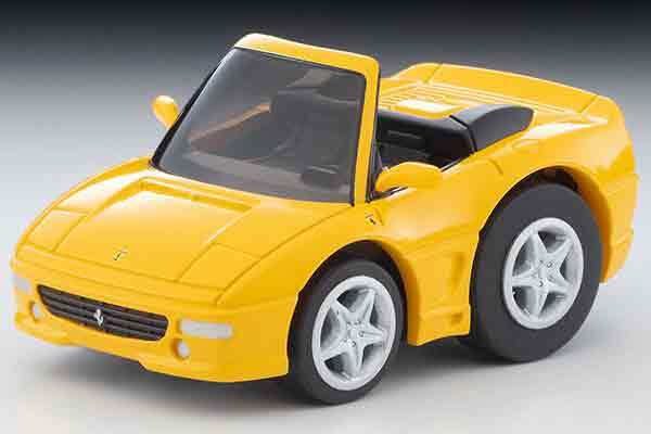 トミー チョロQ Z-78a フェラーリ F355 スパイダー 黄_画像1