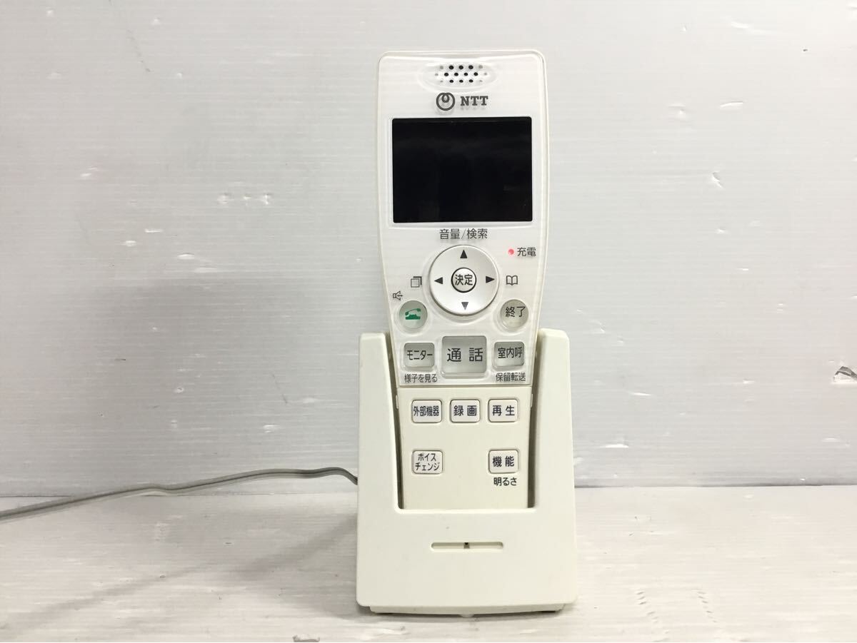 [K-2024]NTT 2.4Gワイヤレスモニター PⅢ☆子機 通電確認OK★充電器付き 売り切り 1円スタート!!