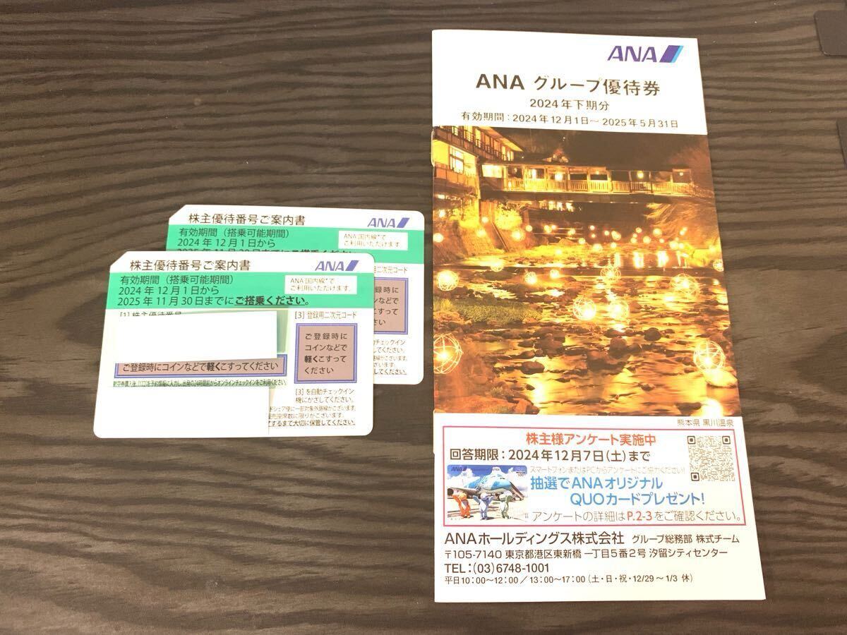  all day empty ANA stockholder complimentary ticket 2 sheets group hospitality 1 pcs. 2025/11/30 till ordinary mai free shipping 