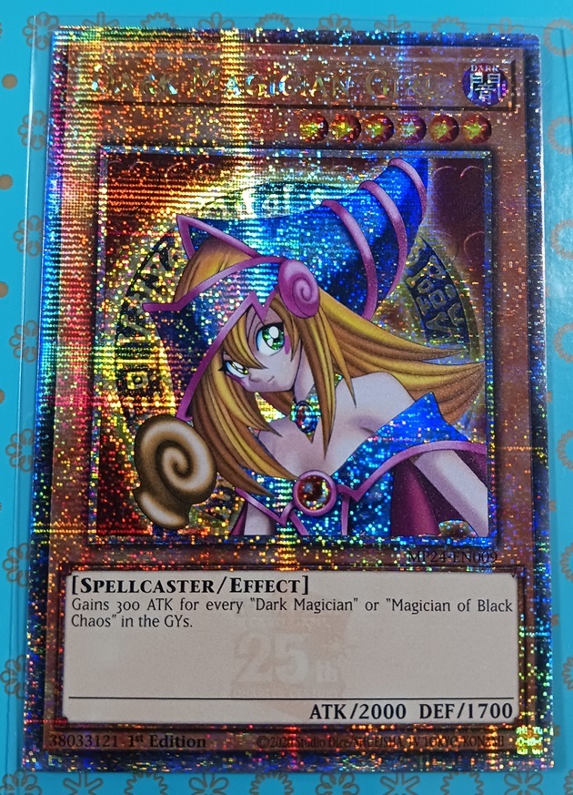 遊戯王 英語版 1st MP24 ブラック・マジシャン・ガール 25thシク 遊戯王 英語版 1st MP24 ブラック・マジシャン・ガール 25thシク