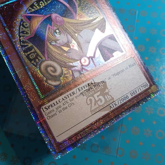 遊戯王 英語版 1st MP24 ブラック・マジシャン・ガール 25thシク 遊戯王 英語版 1st MP24 ブラック・マジシャン・ガール 25thシク