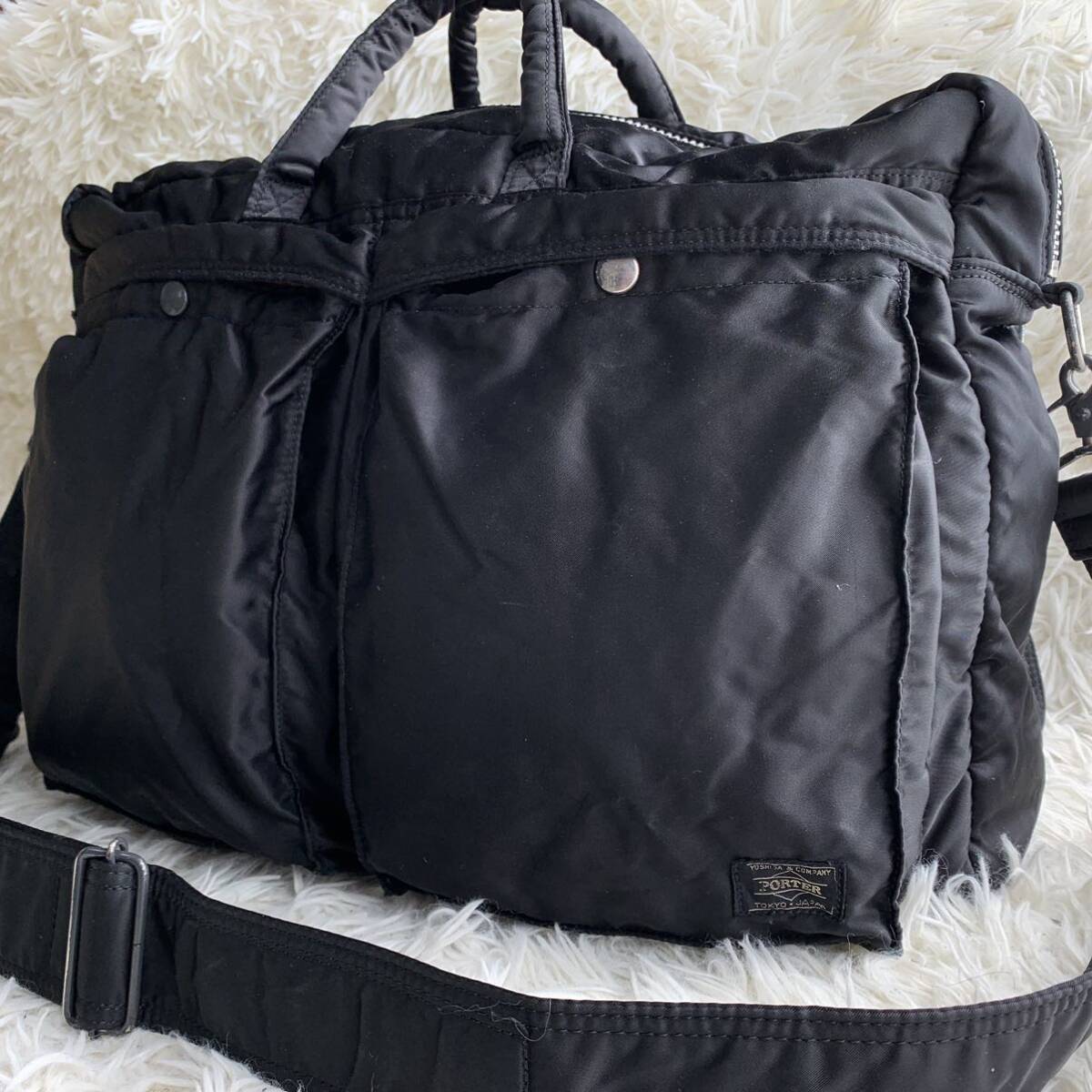【人気 良品】PORTER ポーター 吉田カバン TANKER タンカー OVERNIGHT オーバーナイト ブリーフケース ボストンバック 2層ショルダーバック