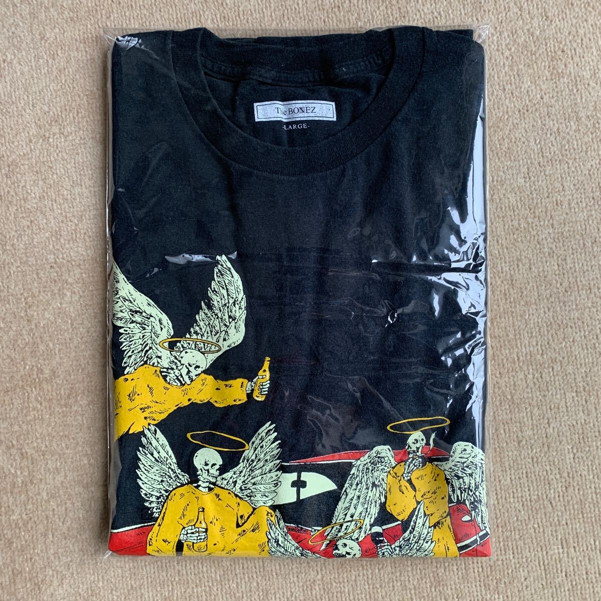 The BONEZ Vintage #06 Skull Angel Tee XL - ミュージシャン The BONEZ Vintage #06 Skull Angel Tee XL - ミュージシャン