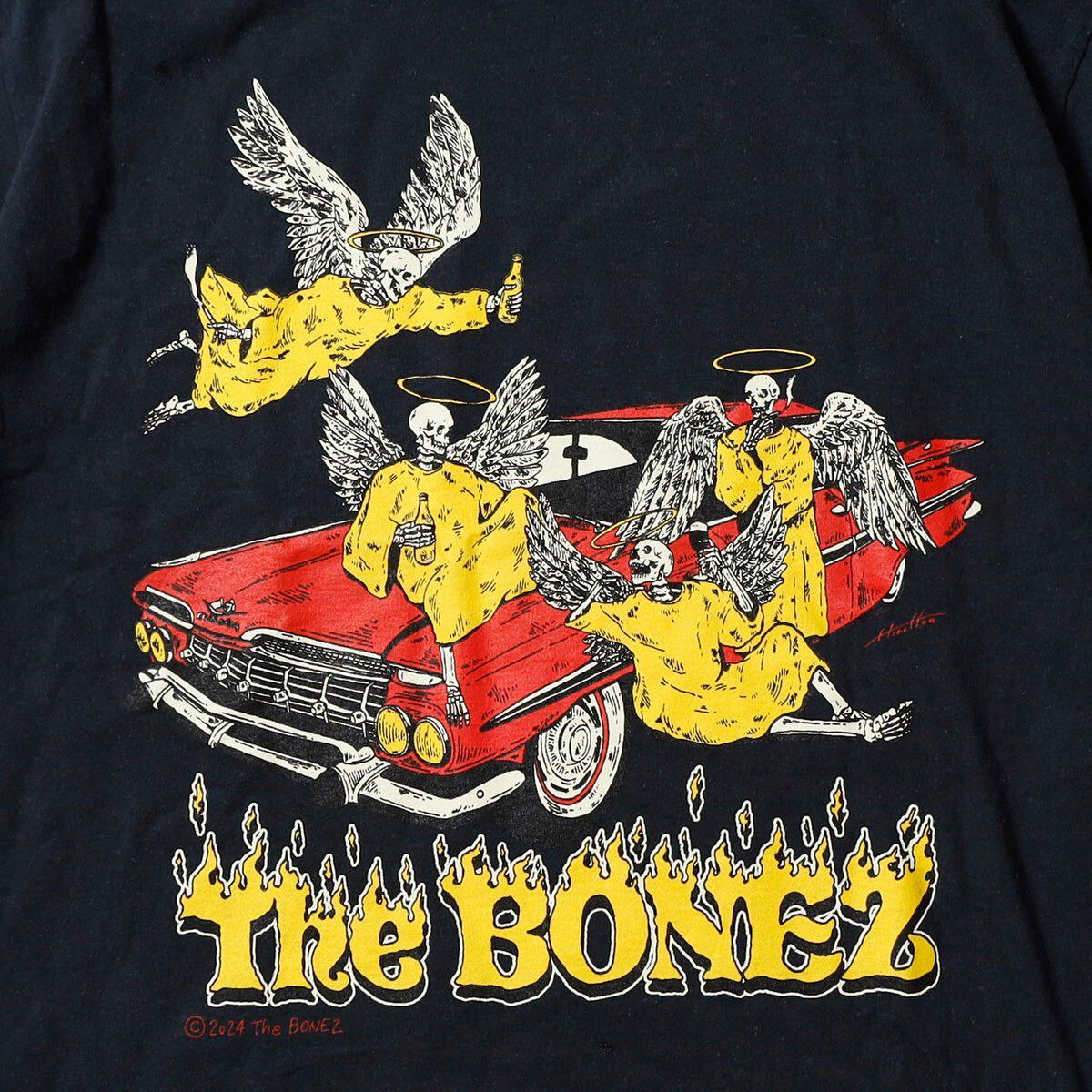 The BONEZ Tシャツ Vintage #6 Skull Angel Tee /Lサイズ The BONEZ Tシャツ Vintage #6 Skull Angel Tee /Lサイズ