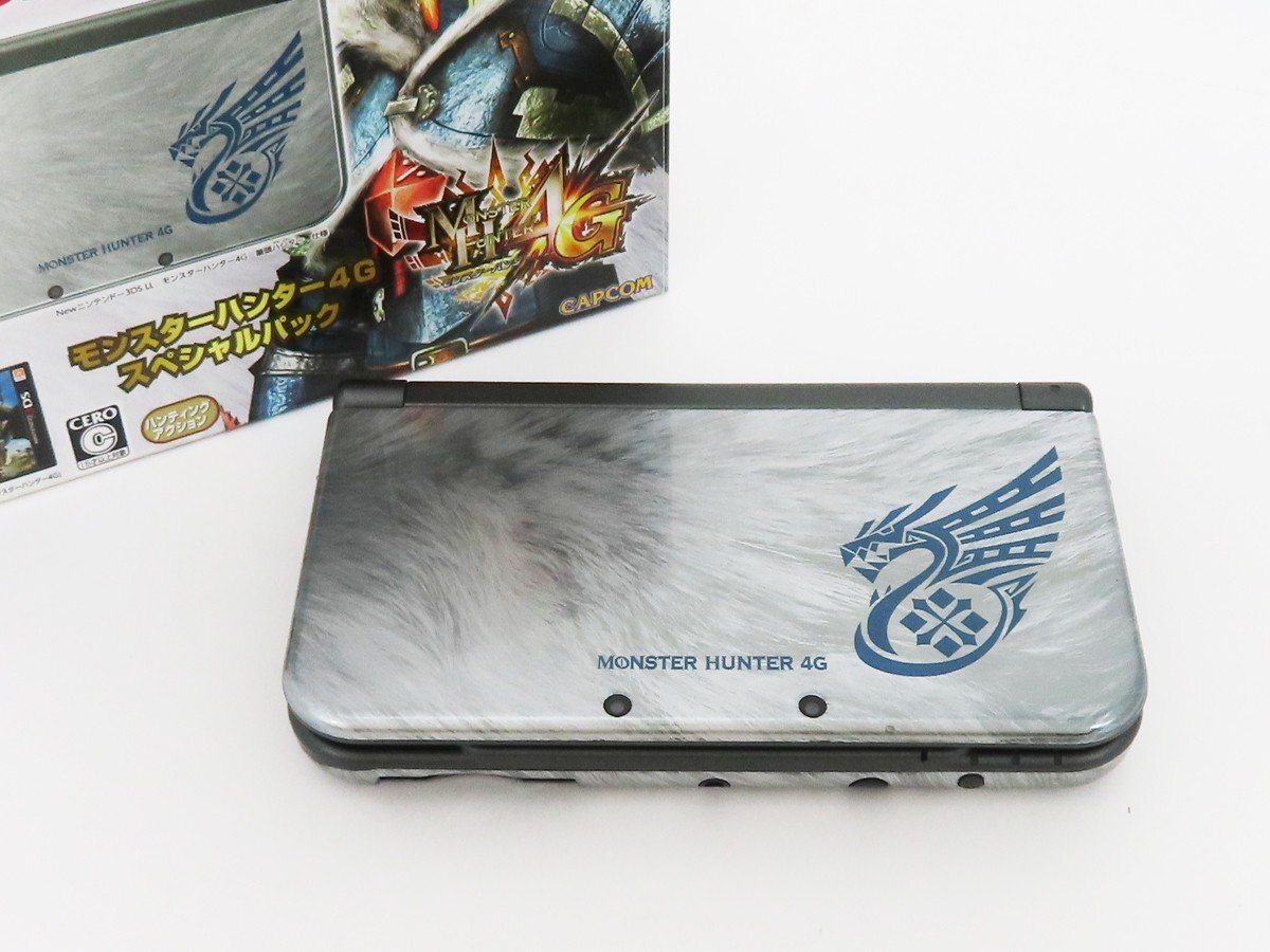 ○【任天堂】Newニンテンドー3DS LL モンスターハンター4Gモデル ○【任天堂】Newニンテンドー3DS LL モンスターハンター4Gモデル