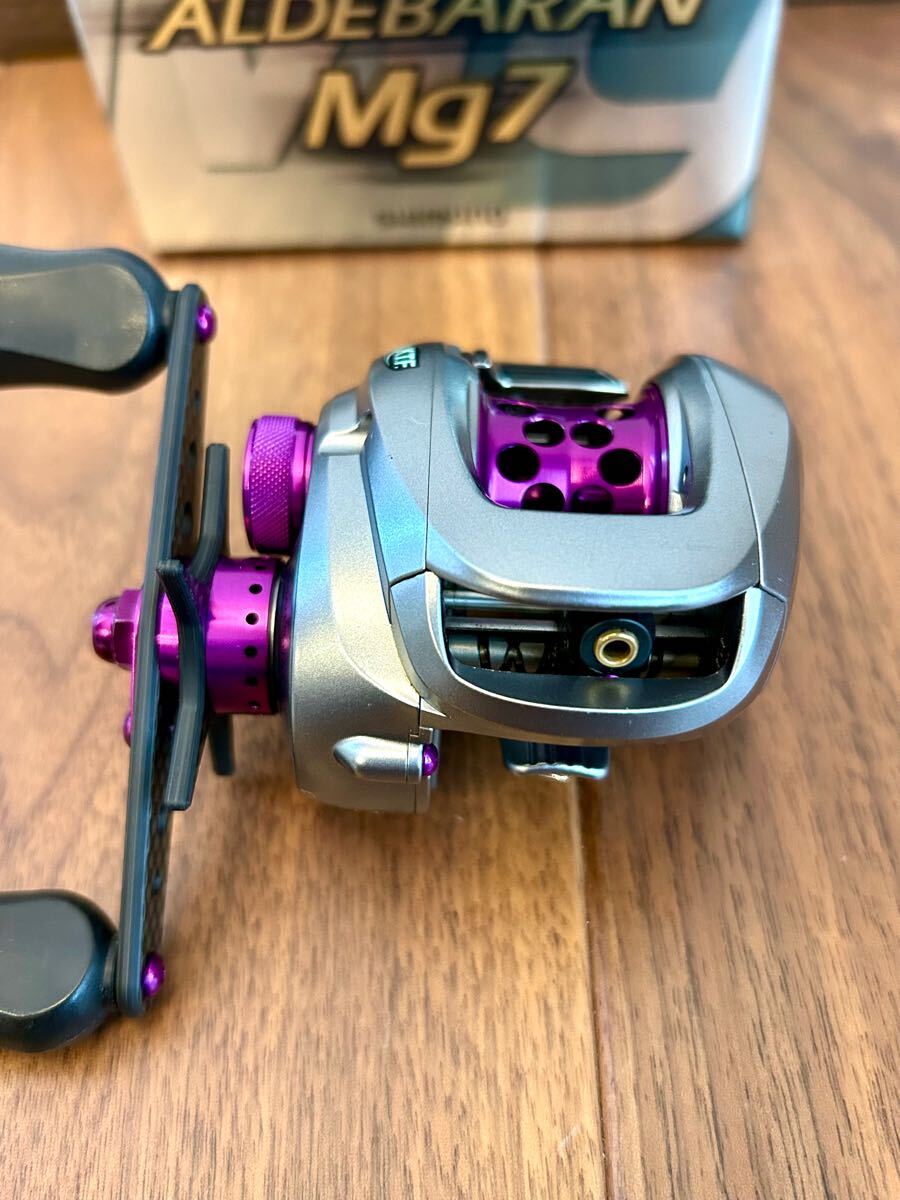 【即日発送】 09アルデバランMg7 KTFチューン シマノ (出品番号3 右ハンドル シマノ