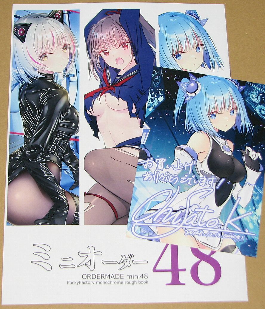 即決　コミティア150　PockyFactory(小林ちさと) 新刊折本＋ポストカード　　検索：Pocky Factory　COMITIA　151　152