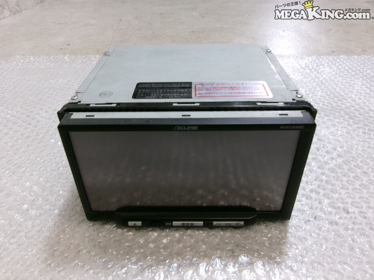 ECLIPSE イクリプス AVN118MRE メモリーナビ カーナビゲーション CD 地図データ不明 / R5-338