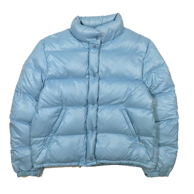  Moncler MONCLER down jacket tea tag blouson nylon badge G32-003 outer light blue 3 men's lady's YBA10