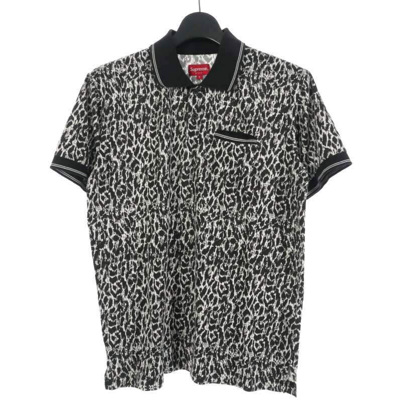 シュプリーム SUPREME 13SS Leopard Polo レオパード ヒョウ柄 シュプリーム SUPREME 13SS Leopard Polo レオパード ヒョウ柄
