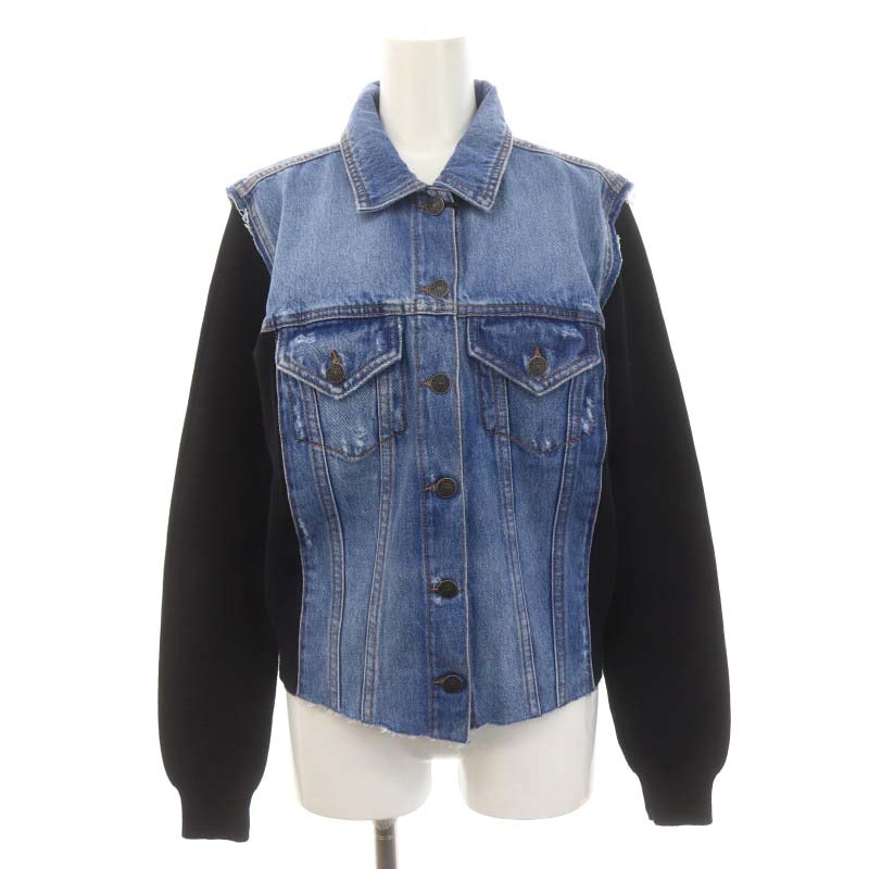 未使用品 ディーゼル DIESEL M-ROSEデニムジャケット 切替 未使用品 ディーゼル DIESEL M-ROSEデニムジャケット 切替
