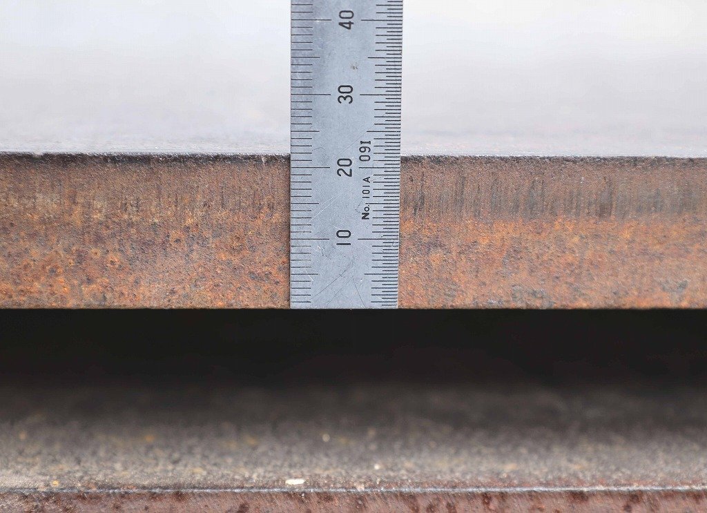 8418C24 直接引取限定 敷鉄板 3X6 22mm 穴付き まとめて10枚 8418C24 直接引取限定 敷鉄板 3X6 22mm 穴付き まとめて10枚