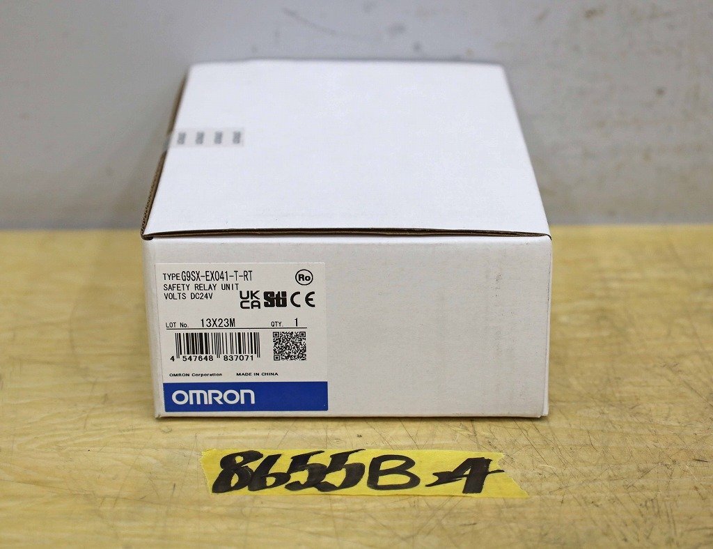 8655B24 未使用 未開封 OMRON オムロン セーフティリレーユニット G9SX-EX041-T-RT DC24V フレキシブル・セーフティユニット