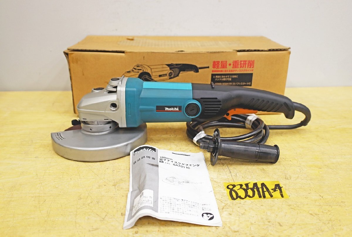 8354A24 makita マキタ 電子ディスクグラインダー GA7011C 180mm 8354A24 makita マキタ 電子ディスクグラインダー GA7011C 180mm