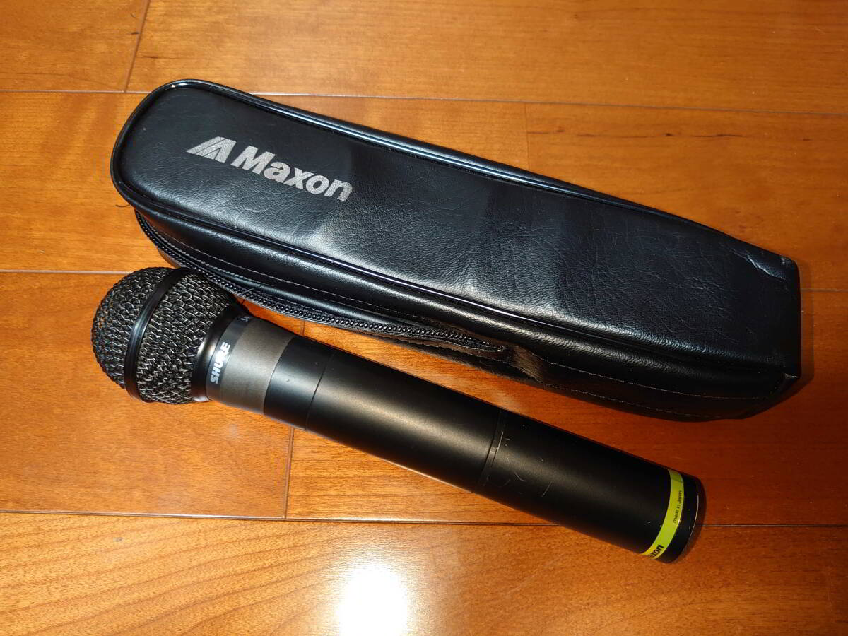 Yahoo!オークション - SHURE SM58 ワイヤレスマイク Maxon Yahoo!オークション - SHURE SM58 ワイヤレスマイク Maxon
