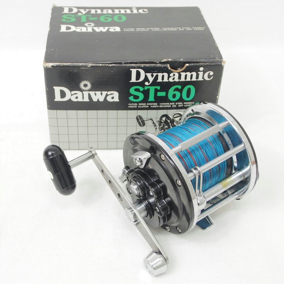 リール Daiwa dynamic st60 Yahoo!オークション - 1円【良品】Daiwa ダイワ/軽量胴付リール