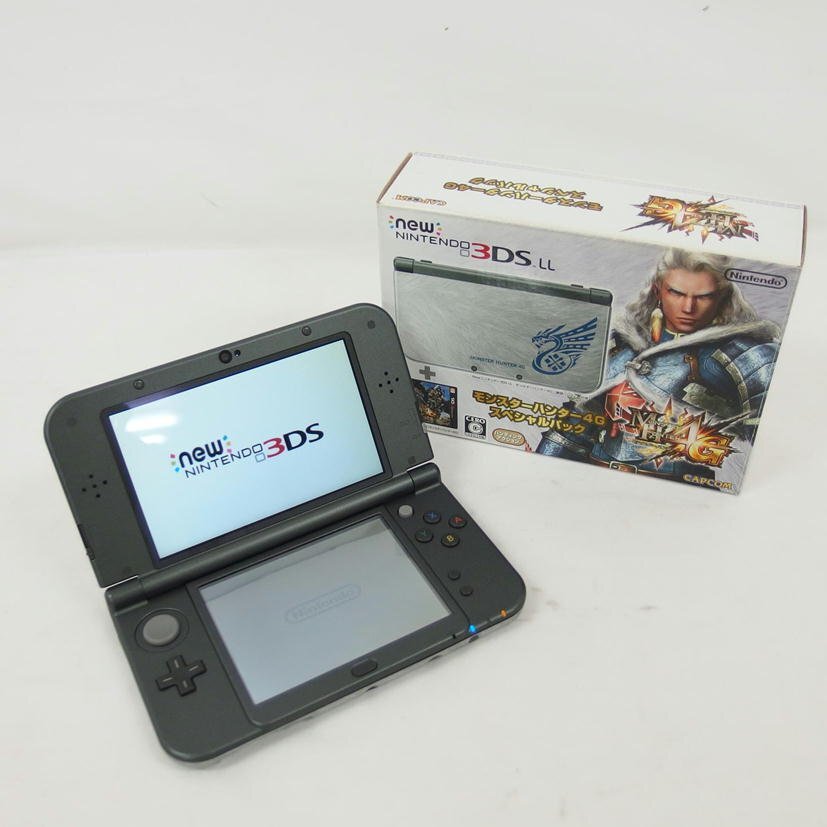 New ニンテンドー3DS LL 本体 モンスターハンター4G 筆頭 New ニンテンドー3DS LL 本体 モンスターハンター4G 筆頭
