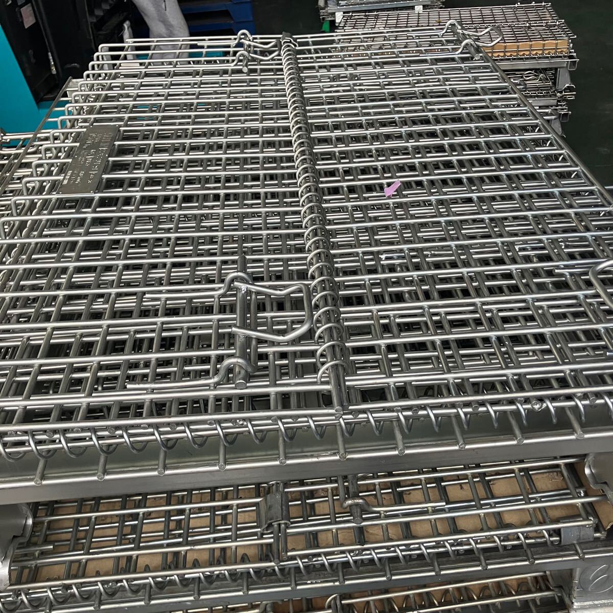 法人様向け10%OFFセール実施中　岐阜県瑞穂市発送　枚數(shù)変更可　メッシュパレット中古品　SANKIN 15臺(tái)セット　 網(wǎng)パレット　 パレティーナ