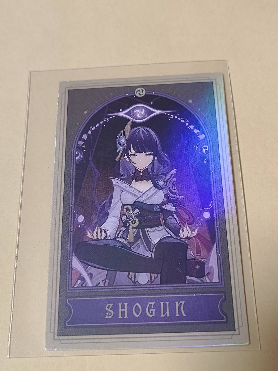 ホヨランド HoYoland 原神 韓国 限定 七星召喚カード雷電将軍