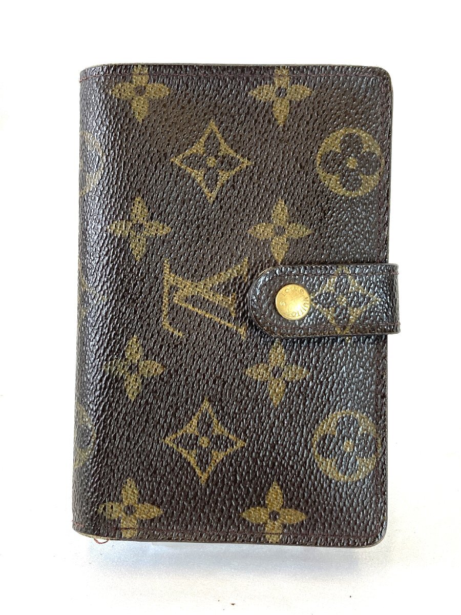 中古品 ルイヴィトン モノグラム ポルトフォイユ ヴィエノワ M61663 LOUIS VUITTON 2つ折り財布 レディース / 名古屋発11-7△