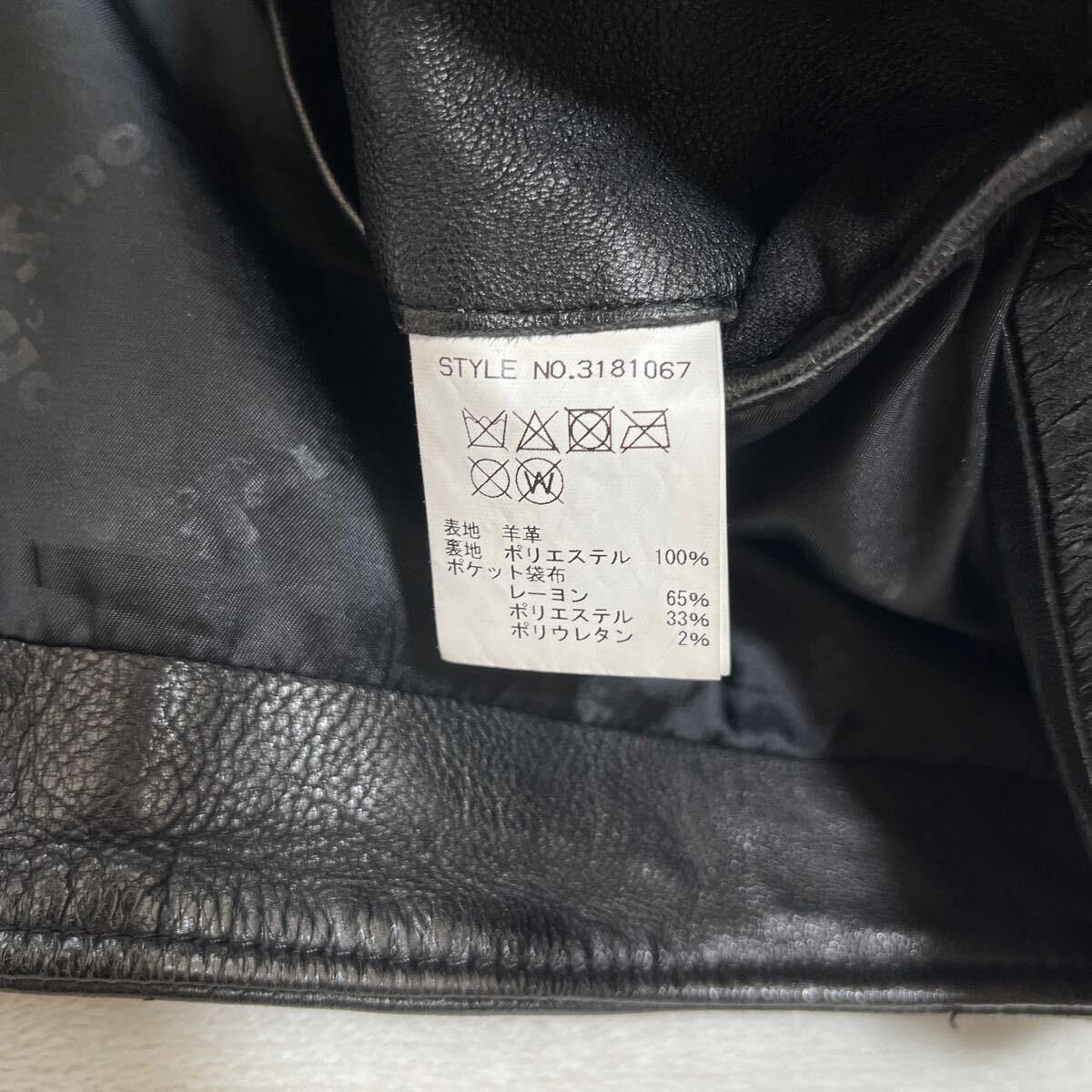 美品】Schott ショット セミダブル ライダースジャケット 加工 美品】Schott ショット セミダブル ライダースジャケット 加工