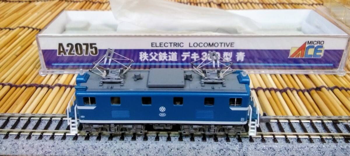 A2075 秩父鉄道 デキ300型 青 未使用品 Yahoo!オークション - MICROACE-A2075 秩父鉄道/デキ300型「青