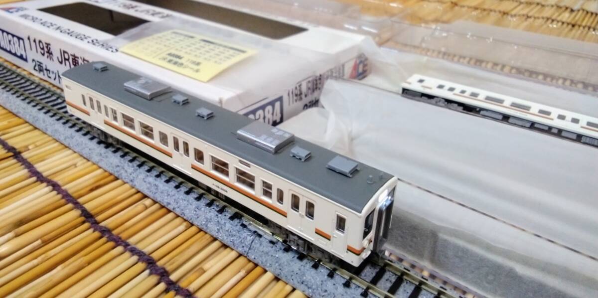 ▼MICROACE-A0384▼119系/JR東海色/分散冷房車/2両セット/5000番台/飯田線等/中古