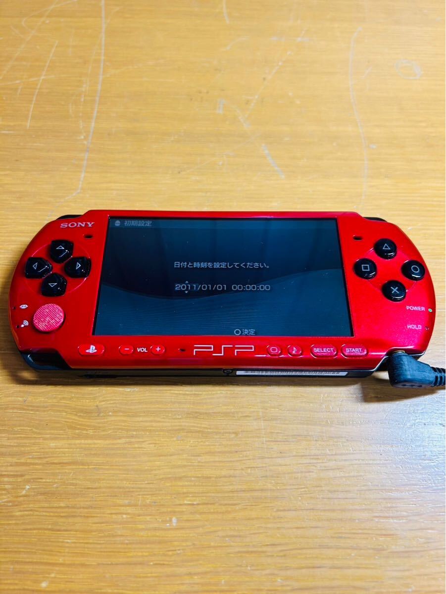 確認用 ◇SONY PlayStation プレイステーション PSP3000シリーズ レッド