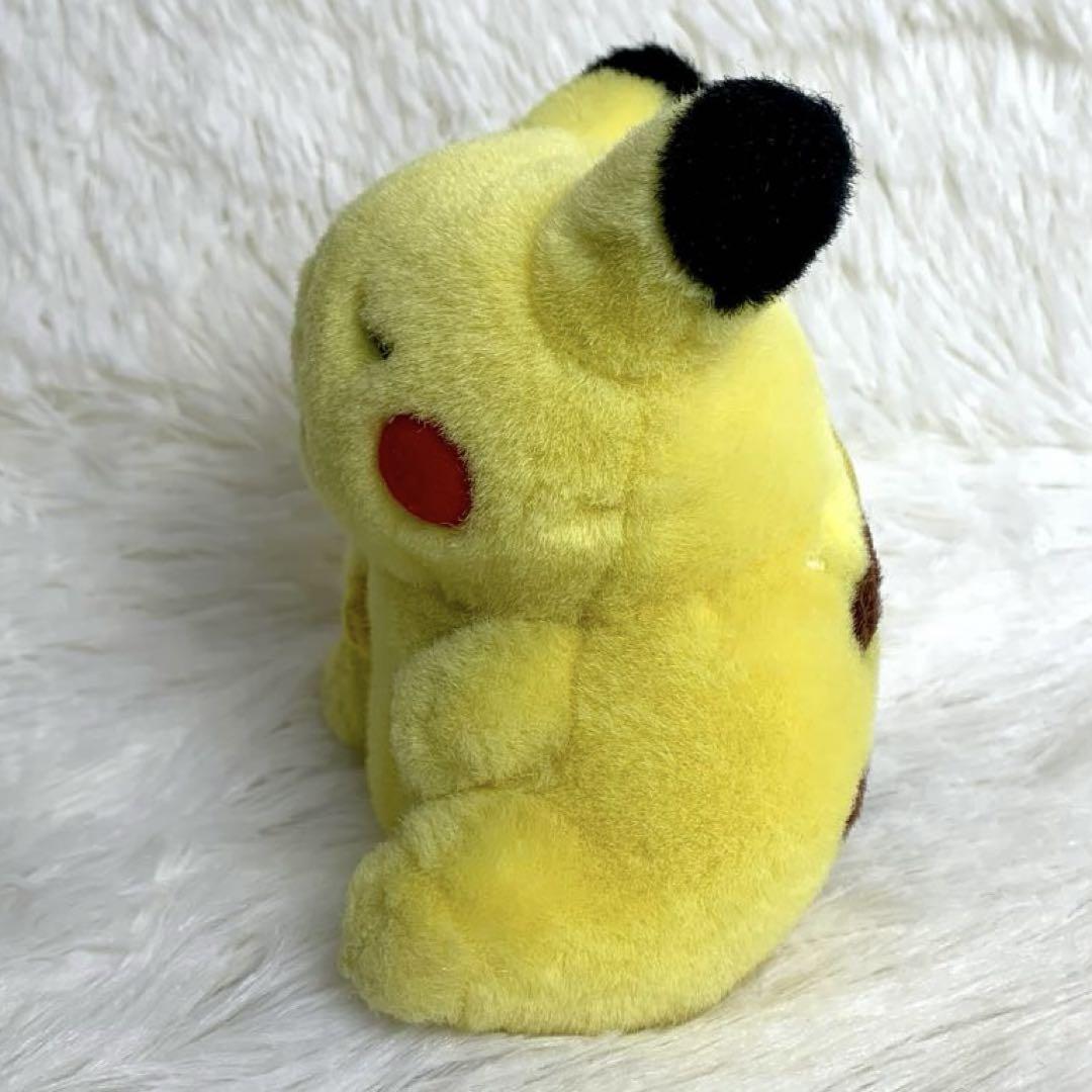 極希少】初期ピカチュウ ぬいぐるみ 初代 おやすみピカチュウ 極希少】初期ピカチュウ ぬいぐるみ 初代 おやすみピカチュウ